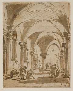 De arcade van het Dogepaleis richting de Piazzetta