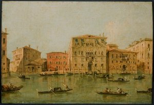 Uitzicht op het Palazzo Loredan dell