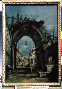 Uitzicht op Venetië
