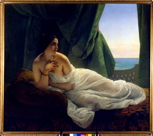 Schilderij van Francesco Hayez (1791-1882) door Francesco Hayez