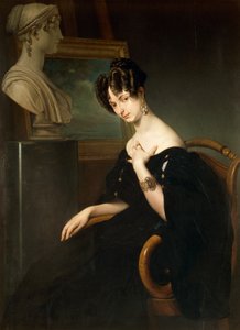 Portret van Cristina Trivulzio Belgiojoso
