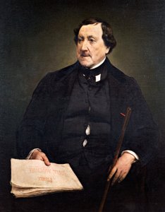 Portret van Gioachino Rossini