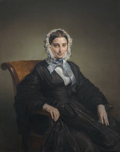 Portret van Teresa Manzoni Borri Stampa