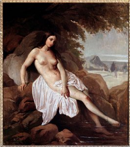 De Badende door Francesco Hayez