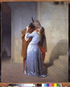 De Kus door Francesco Hayez