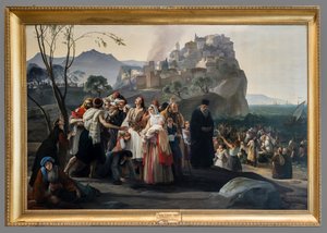 De Vluchtelingen van Parha door Francesco Hayez