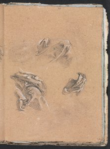 Verona Schetsboek: Draperiestudies pagina 69, 1760
