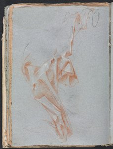 Verona Schetsboek: Draperiestudie (pagina 38) door Francesco Lorenzi
