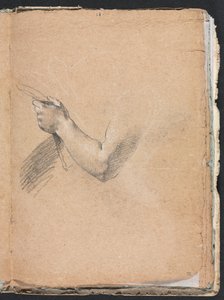 Verona Schetsboek: Linkerarm en hand pagina 75, 1760