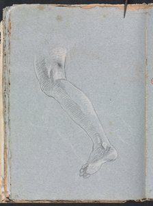 Verona Schetsboek: Linkerbeen (pagina 28) door Francesco Lorenzi