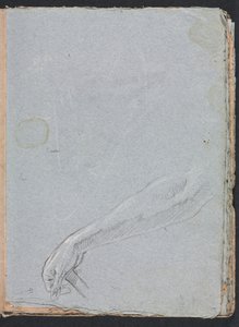 Verona Schetsboek: Rechterhand (pagina 7) door Francesco Lorenzi