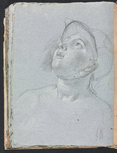 Verona schetsboek: Soldaat pagina 96, 1760 door Francesco Lorenzi