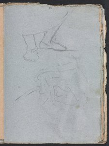 Verona Schetsboek: Studie van Voeten (pagina 53) door Francesco Lorenzi