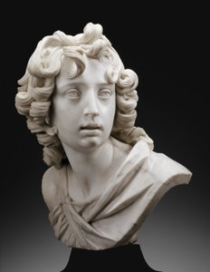 Buste van een jongeling, mogelijk Sint Jan de Doper, 1630-40 door Francesco Mochi
