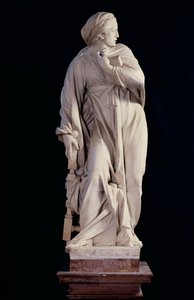 De Aankondiging, door Francesco Mochi (1580-1654)