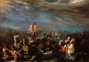 Triomf van Neptunus door Francesco Napoletano