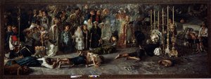 Il voto (Feest ter ere van St. Pantaleon 27 juli in Miglianico in Abruzzo, Italië)