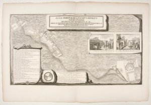Topografie van de ontdekte fabrieken in de stad Pompeii