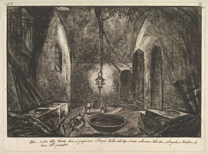 Zicht op Pompeii door Francesco Piranesi