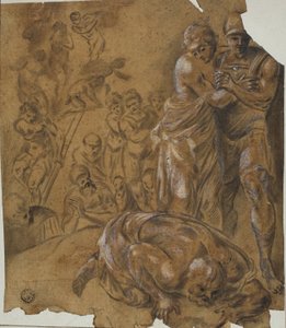 Terugkeer van Agamemnon door Francesco Primaticcio