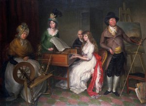 Thomas Jones, 1742-1803 en zijn familie