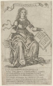 De Cumeense Sibylle door Francesco Rosselli