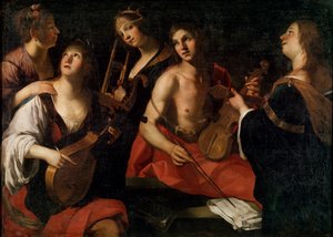 Concert, laat 16e of vroeg 17e eeuw