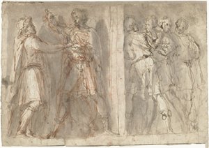 Aanslag op Caius Marius door Francesco Ruviale
