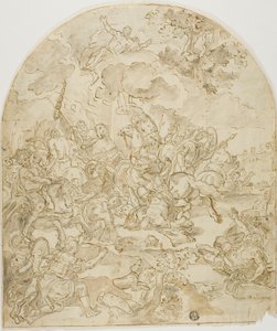 Bekering van Sint Paulus door Francesco Solimena