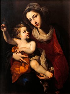 Madonna en Kind door Francesco Solimena