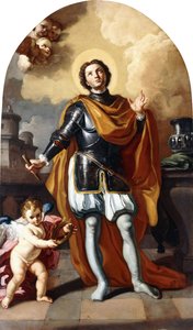 Sint Lodewijk van Frankrijk door Francesco Solimena