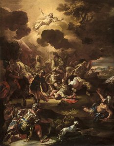 De bekering van Saulus door Francesco Solimena