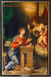 De preek van Johannes de Doper ... door Francesco Solimena