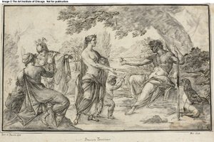 Oordeel van Parijs door Francesco Trevisani