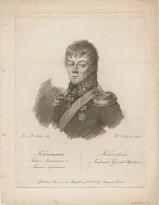 Portret van graaf Pyotr Petrovich Konovnitsyn 1764-1822, 1813