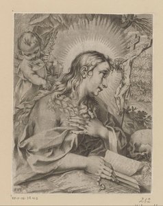 Boetvaardige Maria Magdalena door Francesco Villamena