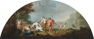 Een Bacchus en Ariadne