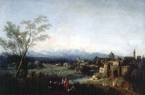 Fantastisch landschap, Vicenza
