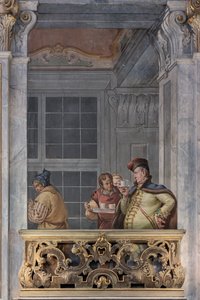 De Entreehal of Foyer door Francesco and Zugno Francesco Battaglioli