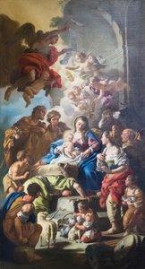 Aanbidding van de herders door Francesco de Mura