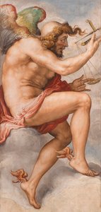 Kairos (tijd van beslissing) door Francesco de Rossi Salviati