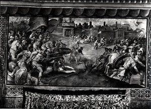 Karel V tegen de lutheranen door Francesco de Rossi Salviati Cecchino