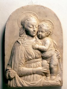 De Maagd met het Kind door Francesco di Simone da Fiesole Ferrucci