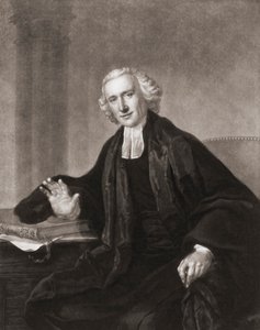 William Romaine door Francis (after) Cotes
