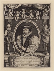 John Williams, bisschop van Lincoln, later aartsbisschop van York, ca. 1621 door Francis (after) Delaram