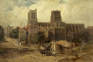 Kathedraal van Bristol door Francis Abel William Taylor Armstrong