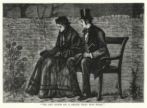 Illustratie voor Great Expectations door Charles Dickens (gravure) door Francis Arthur Fraser