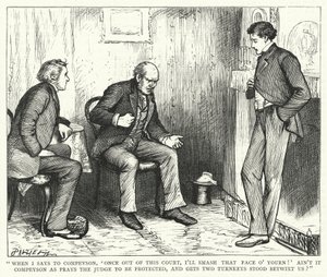 Illustratie voor Great Expectations door Charles Dickens (gravure)
