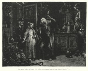Illustratie voor Great Expectations door Charles Dickens (gravure) door Francis Arthur Fraser