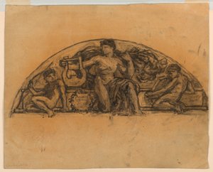Studie voor "Apollo," Metropolitan Opera, New York, NY